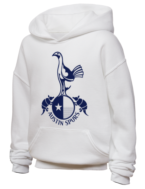 Local Club Light Austin Spurs Custom Youth Hooded Sweatshirt | Swagsta