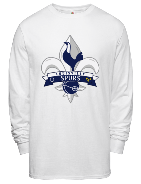 Local Club Louisville Spurs Custom Men's Long-Sleeve T-Shirt | Swagsta