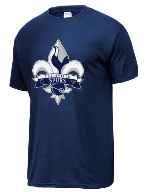 Local Club Dark Louisville Spurs Custom Dri-Power Unisex T-Shirt | Swagsta