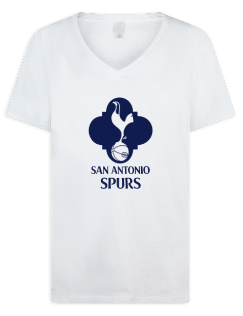 Local Club San Antonio Spurs Custom Premium Ladies V-Neck T-Shirt | Swagsta