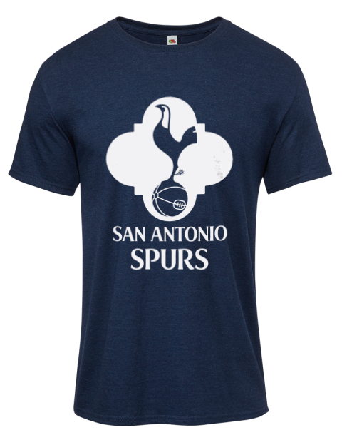 Club San Antonio Spurs Custom Iconic Men's T-Shirt | Swagsta