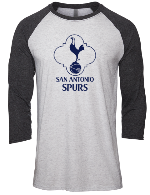 Local San Antonio Spurs Custom Unisex Premium Three-Quarter Raglan T-Shirt | Swagsta