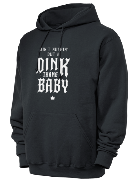Dink Thang Baby Pickleball Unisex Hooded Sweatshirt | Swagsta