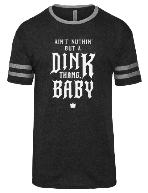 Dink Thang Baby Pickleball Men's Tri-Blend T-Shirt | Swagsta