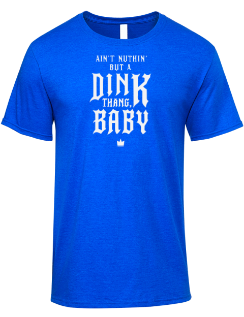Dink Thang Baby Pickleball Premium Ring-Spun Cotton Unisex T-Shirt | Swagsta