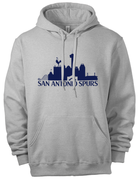 Bridge San Antonio Spurs Custom Eco Premium Unisex Hooded Sweatshirt | Swagsta