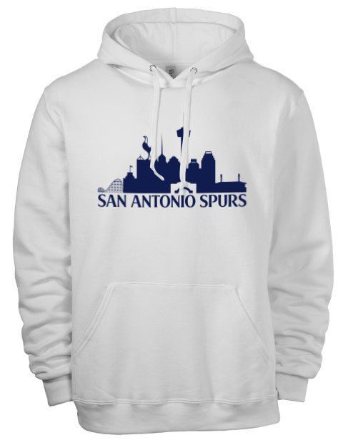 Bridge San Antonio Spurs Custom Eco Premium Unisex Hooded Sweatshirt | Swagsta