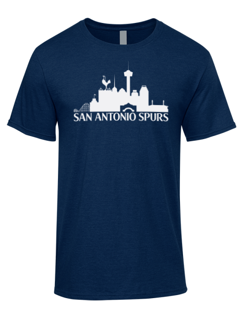 Bridge Lite San Antonio Spurs Custom Premium Ring-Spun Cotton Unisex T-Shirt | Swagsta