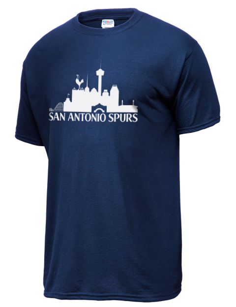 Bridge Lite San Antonio Spurs Custom Dri-Power Unisex T-Shirt | Swagsta