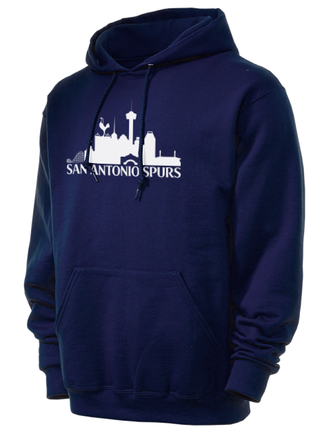 Bridge Lite San Antonio Spurs Custom Unisex Hooded Sweatshirt | Swagsta
