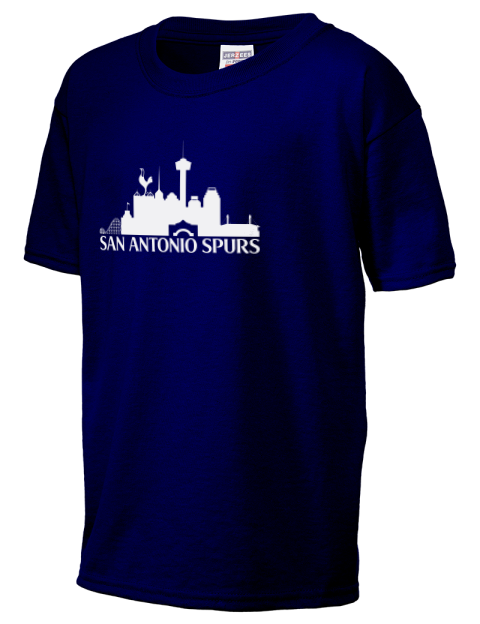 Bridge Lite San Antonio Spurs Custom Youth T-Shirt | Swagsta
