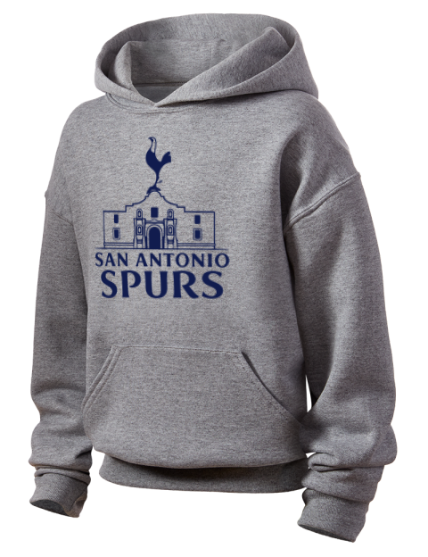 Alamo San Antonio Spurs Custom Youth Hooded Sweatshirt | Swagsta