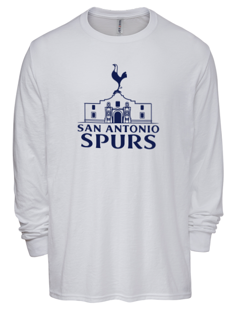 Alamo San Antonio Spurs Custom Men's Premium Blend Long Sleeve-T-Shirt | Swagsta