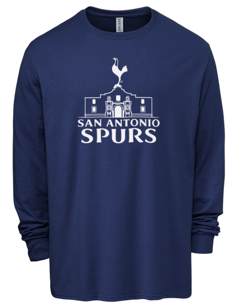 Alamo Lite San Antonio Spurs Custom Men's Premium Blend Long Sleeve-T-Shirt | Swagsta