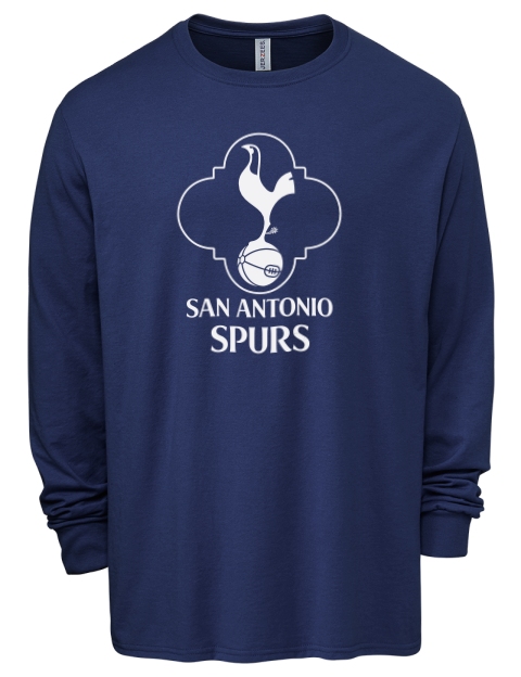 Local Lite San Antonio Spurs Custom Men's Premium Blend Long Sleeve-T-Shirt | Swagsta
