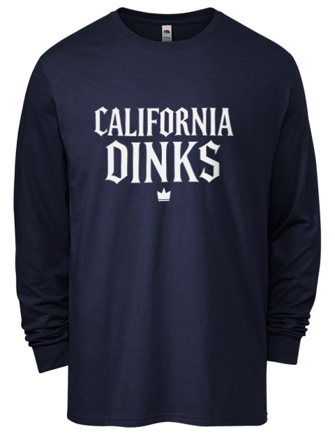 California Dinks Pickleball Men's Long-Sleeve T-Shirt | Swagsta