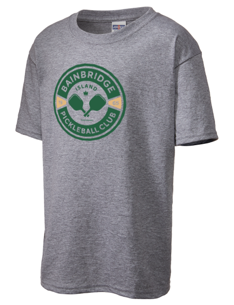 08A Bainbridge Island Pickleball Youth T-Shirt | Swagsta