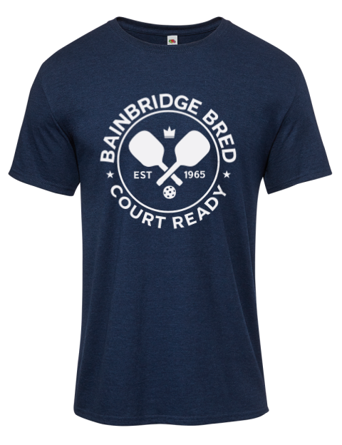11A Bainbridge Bred Pickleball Iconic Men's T-Shirt | Swagsta