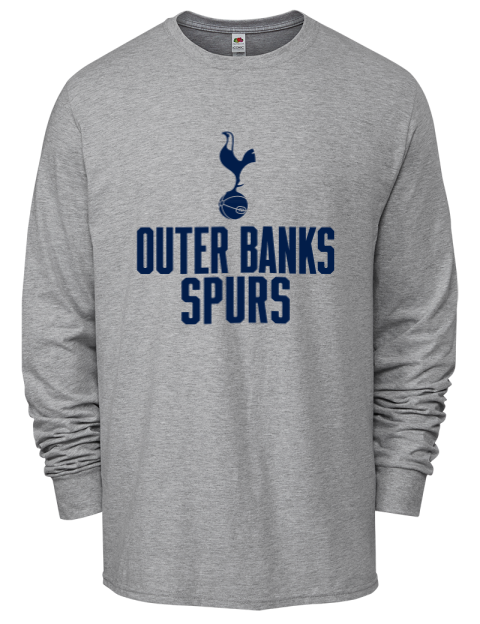 Stacked Outer Banks Spurs Men's Long-Sleeve T-Shirt | Swagsta