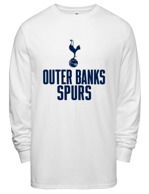 Stacked Outer Banks Spurs Men's Long-Sleeve T-Shirt | Swagsta