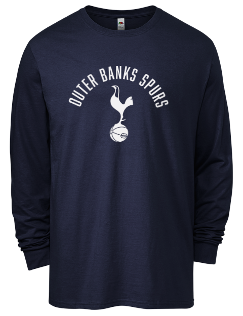 Arched Outer Banks Spurs Men's Long-Sleeve T-Shirt | Swagsta