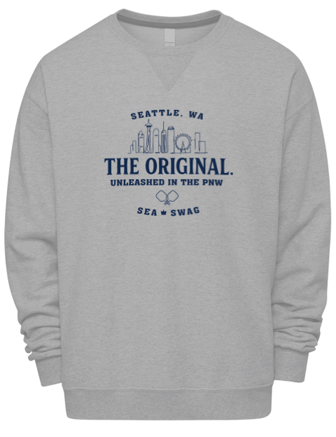 The Original Pickleball Premium Unisex Crewneck Sweatshirt | Swagsta