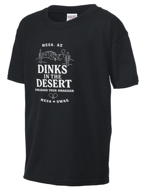 Mesa AZ Dinks Pickleball Youth T-Shirt | Swagsta