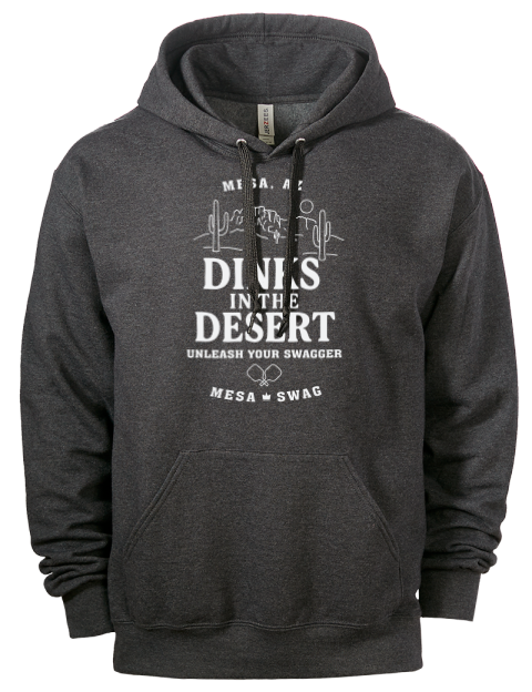 Mesa AZ Dinks Pickleball Eco Premium Unisex Hooded Sweatshirt | Swagsta