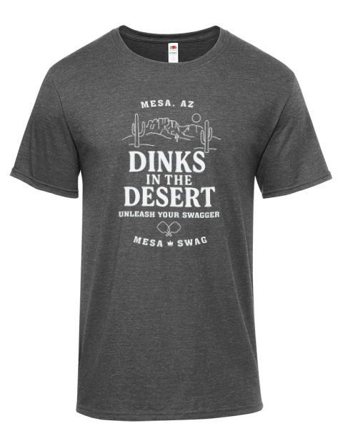 Mesa AZ Dinks Pickleball Iconic Men's T-Shirt | Swagsta