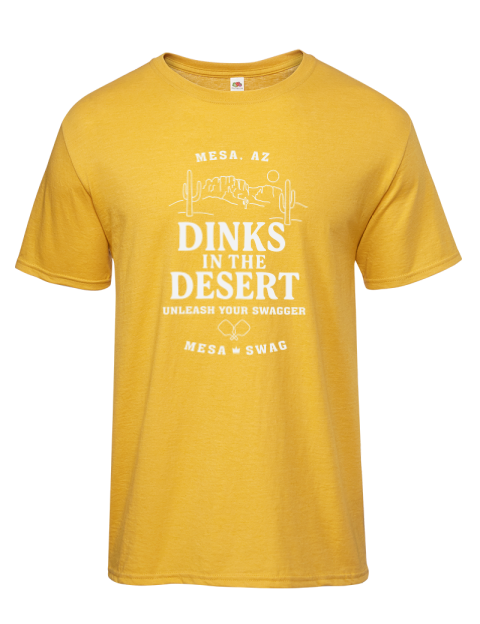 Mesa AZ Dinks Pickleball Iconic Men's T-Shirt | Swagsta