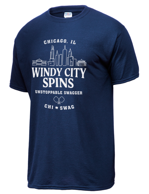 Chicago City Spins Pickleball Dri-Power Unisex T-Shirt | Swagsta
