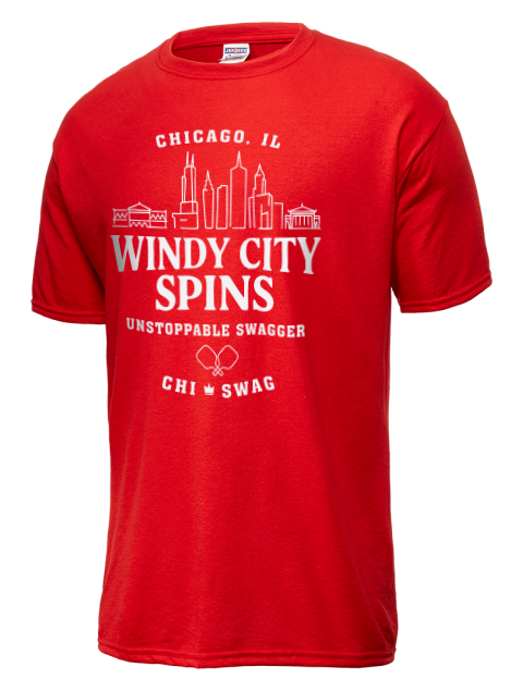 Chicago City Spins Pickleball Dri-Power Unisex T-Shirt | Swagsta
