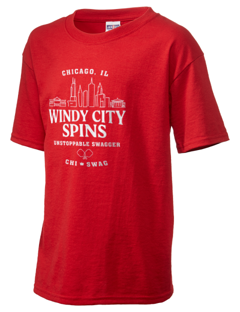 Chicago City Spins Pickleball Youth T-Shirt | Swagsta