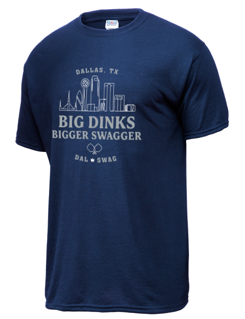 Big Dallas Dinks Pickleball Dri-Power Unisex T-Shirt | Swagsta