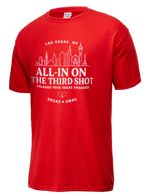 Las Vegas Third Shot Pickleball Dri-Power Unisex T-Shirt | Swagsta