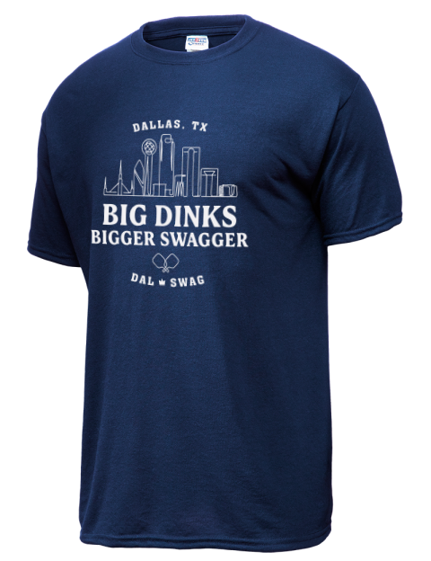 Dallas Swagger Pickleball Dri-Power Unisex T-Shirt | Swagsta