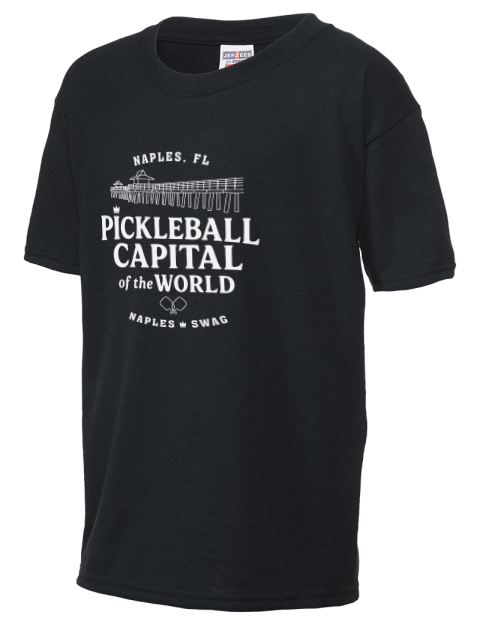 Naples FL Pickleball Youth T-Shirt | Swagsta