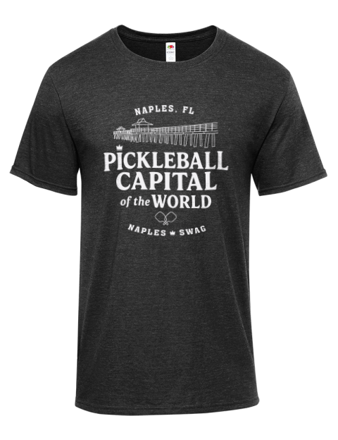 Naples FL Pickleball Iconic Men's T-Shirt | Swagsta
