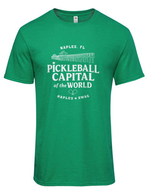 Naples FL Pickleball Iconic Men's T-Shirt | Swagsta
