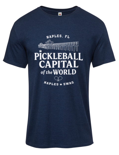 Naples FL Pickleball Iconic Men's T-Shirt | Swagsta