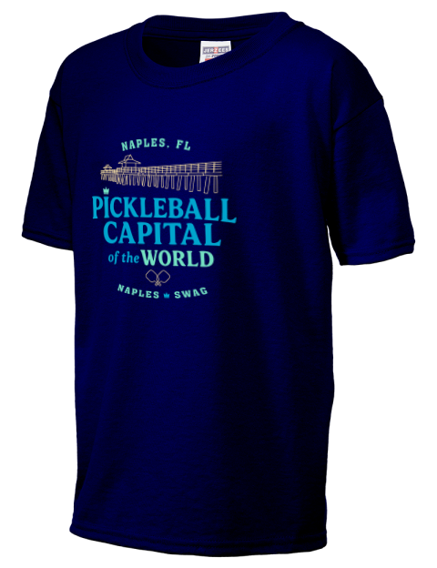 Naples Capital Pickleball Youth T-Shirt | Swagsta