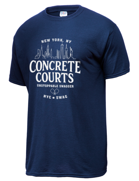 Concrete Courts NYC Pickleball Dri-Power Unisex T-Shirt | Swagsta