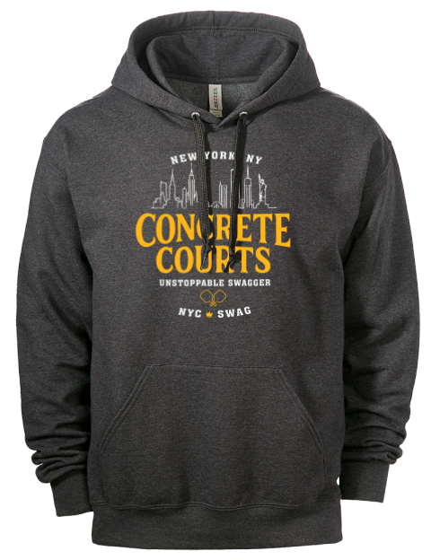 New York City Pickleball Eco Premium Unisex Hooded Sweatshirt | Swagsta