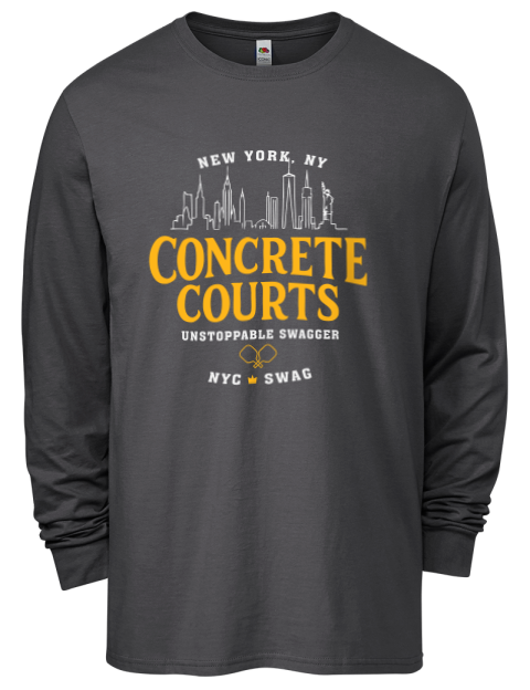 New York City Pickleball Men's Long-Sleeve T-Shirt | Swagsta