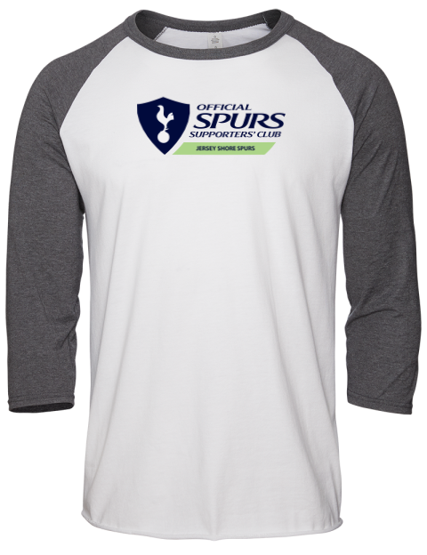 Official Jersey Shore Spurs Unisex Premium Three-Quarter Raglan T-Shirt | Swagsta