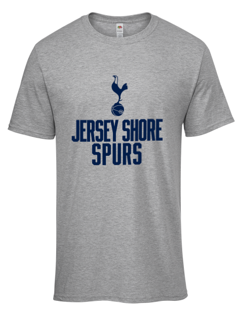 Stacked Jersey Shore Spurs Men's Premium T-Shirt | Swagsta