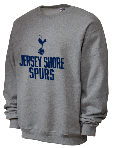 Stacked Jersey Shore Spurs Unisex Crewneck Sweatshirt | Swagsta