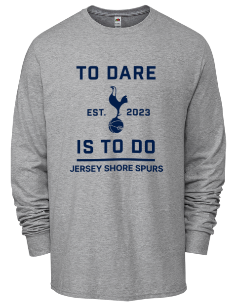 To Dare Jersey Shore Spurs Men's Long-Sleeve T-Shirt | Swagsta