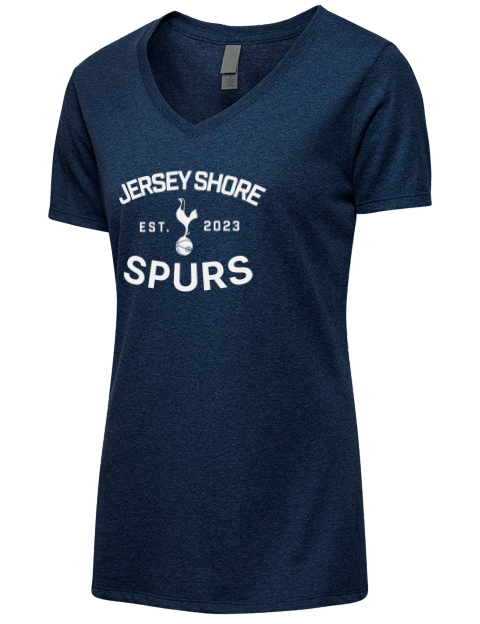 COYS Jersey Shore Spurs Premium Ladies V-Neck T-Shirt | Swagsta