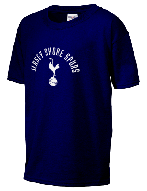 Arched Jersey Shore Spurs Youth T-Shirt | Swagsta